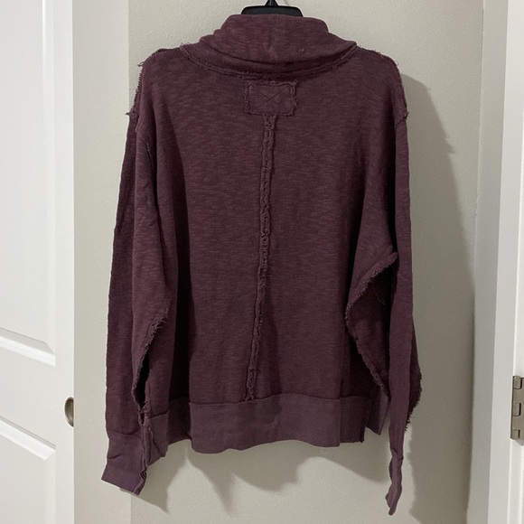 Free People Timmy Boxy Turtleneck Sweater - Picture 6 of 9